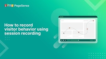 How to record visitor behavior using session recording?