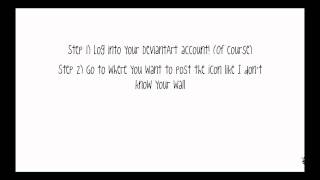 How To Make Icons For DeviantArt :3