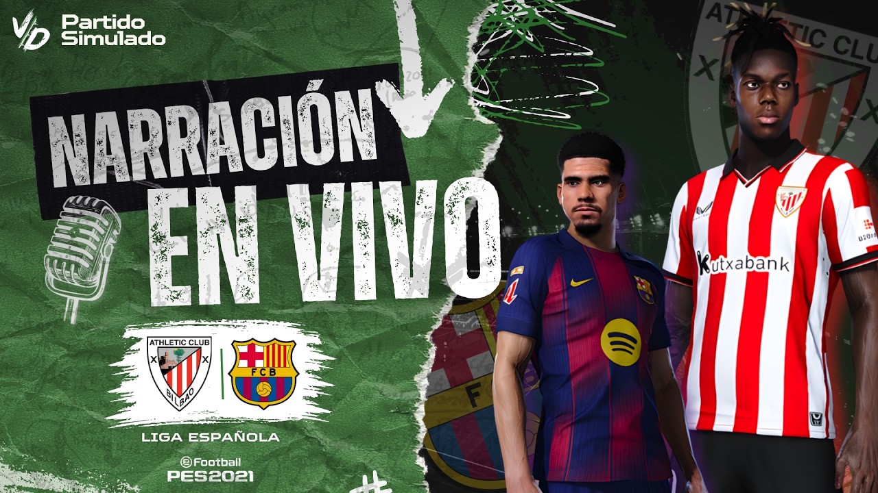 🔴 BARCELONA VS ATHLETIC CLUB BILBAO EN VIVO / LIGA ESPAÑOLA - JUEGA LAMINE YAMAL