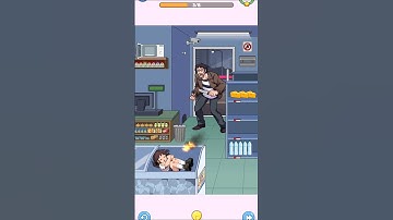 Brain teaser| level 53| help the girl keep warm |  #games #gameplay #braintestsolution