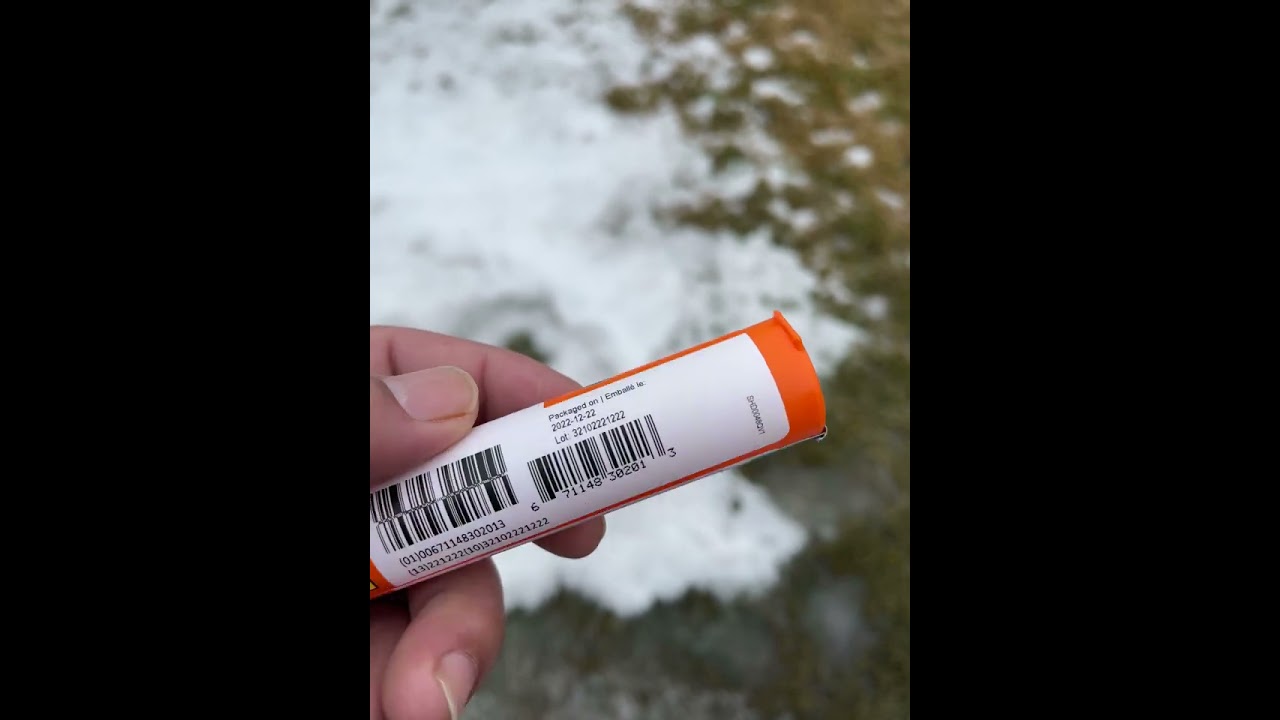 Shred tangerine machine pre rolled reveal