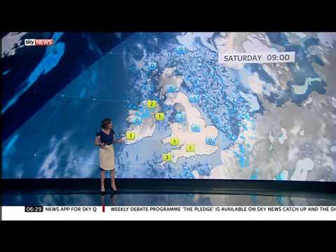 Jo Wheeler Sky News Weather 2017 12 16