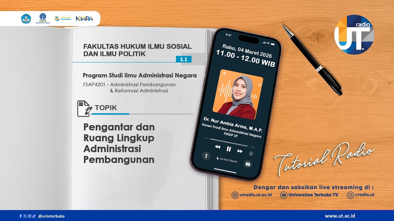 Pengantar dan Ruang Lingkup Administrasi Pembangunan ~ FSAP4201