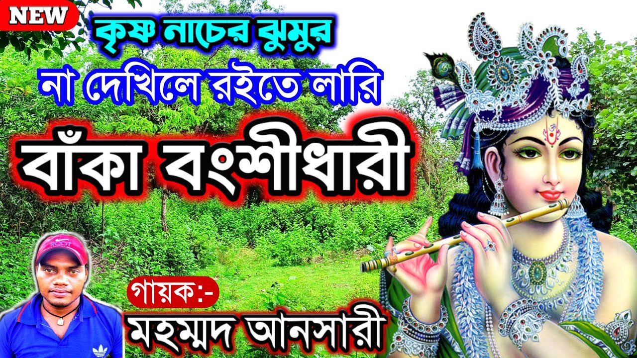 মহম্মদ আনসারীর কন্ঠে নুতন কৃষ্ণ নাচের ঝুমুর ✳️ Mohammad Ansari jhumar gaan