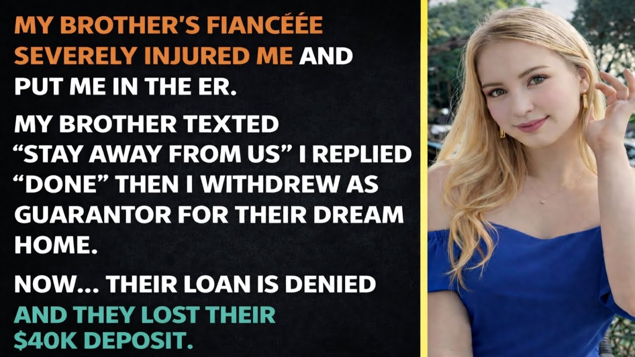 My Brother’s Fiancée Put Me in the ER — Then He Texted, “Stay Away From Us.”