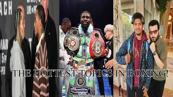 DOES TANK DAVIS BELIEVE HE CAN BEAT LAMONT ROACH? BOOTS ENNIS MOVES TO 154! SHAKUR STUDS UP!