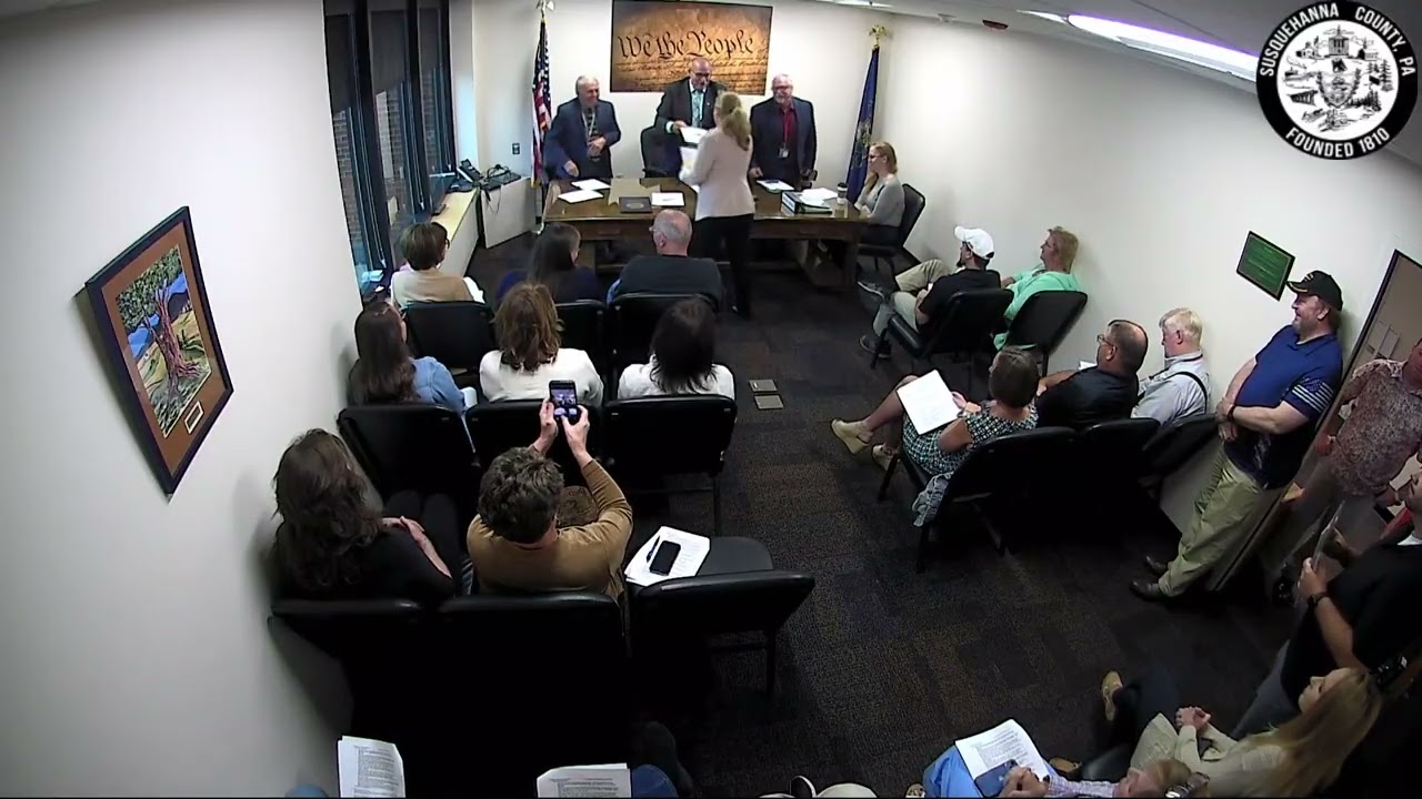 Susquehanna County Commissioners' Meeting - August 27, 2025
