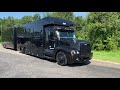 2002 S&S Motorcoach Conversion & 38' S&S Liftgate Race Trailer