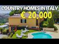 I Found 7 Italian Homes Under €24,000- Living the Italian Dream on a Budget