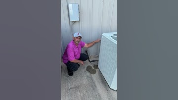 HVAC Tech Tip - Watch if you have ice or frost on your AC lines. Here