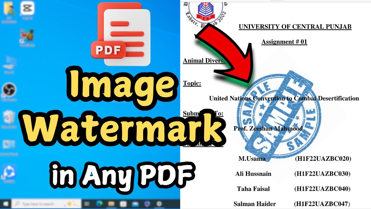 How to Add a Watermark to a PDF Document (and Why You Should) - YouTube