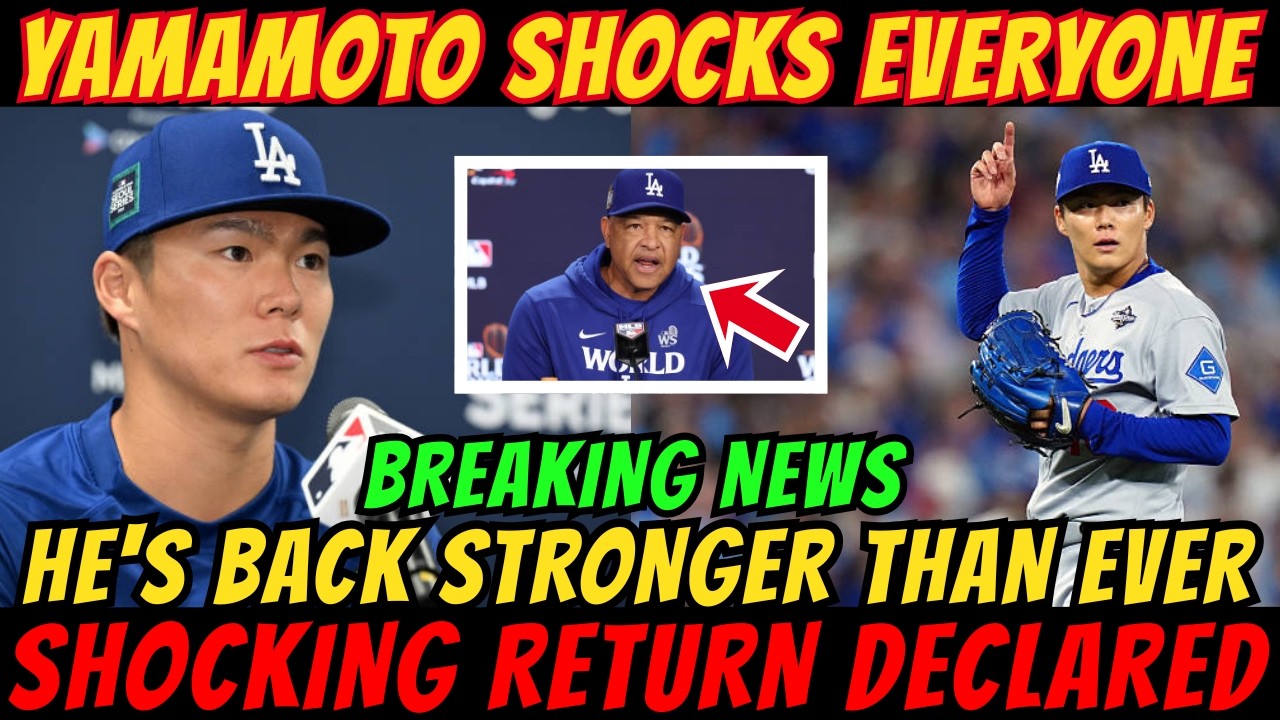 BREAKING: Yoshinobu Yamamoto makes shocking return declaration as Japan reacts with massive expect..