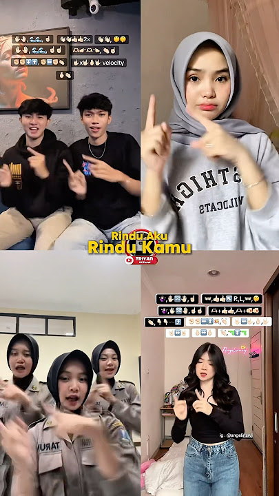 Rindu Aku Rindu Kamu Dance Tiktok Terbaru #dancetiktok