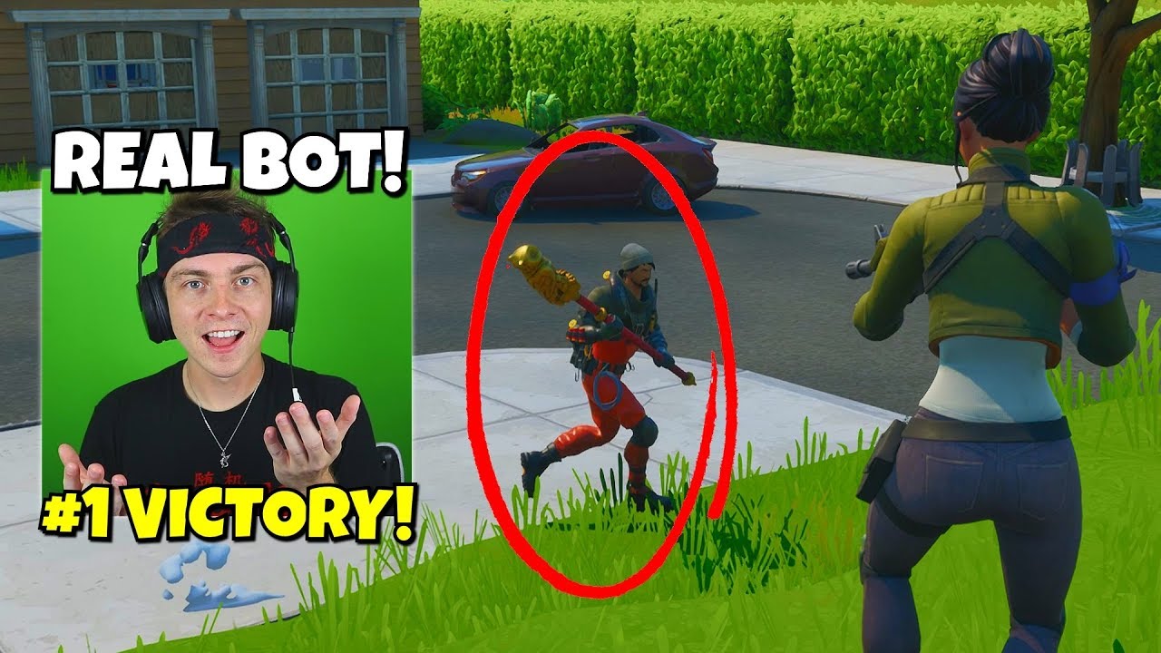 The Real Bot i gave wins to real bots in fortnite after killing real players ...