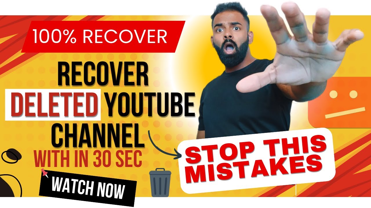 how-to-recover-deleted-youtube-channel-how-to-recover-terminated