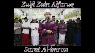 suara merdu Zulfi Zain Alfaruq saat menjadi imam di masjid pama kpcs