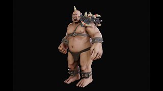 Ogre 3D-model preview