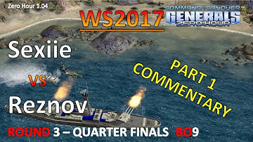Zero Hour - WS2017 - Sexiie vs Reznov - Round 3 (QuarterFinals) - Part 1