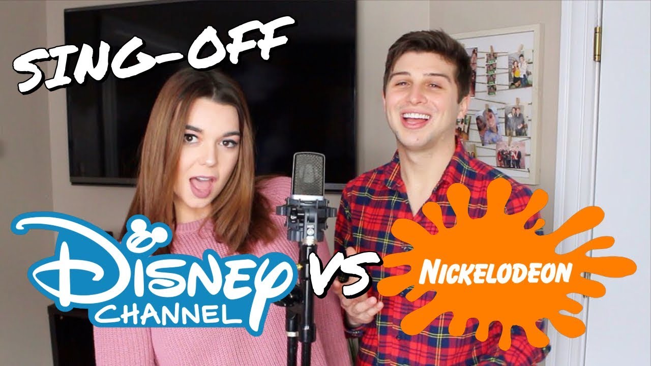 Disney vs Nickelodeon TV Theme Songs SING OFF