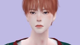 The Sims 4 Soft Cute Male DOWNLOAD 귀여운남 심즈4 배포 screenshot 1