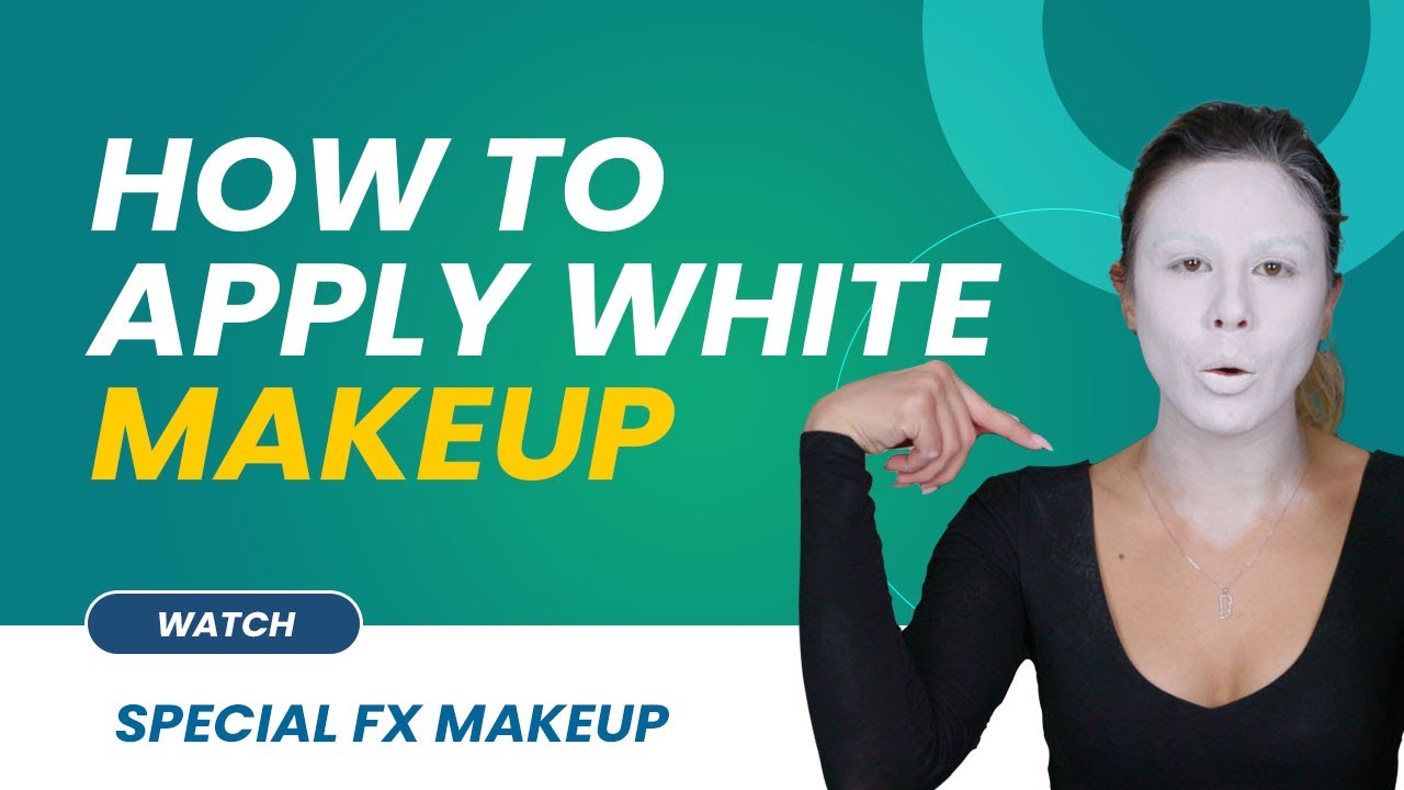 How to Apply White Face Paint Properly 