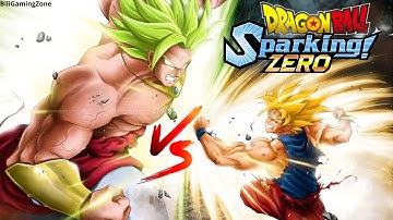 SSG Goku vs Legendary SS Broly   Dragon Ball Sparking! Zero
