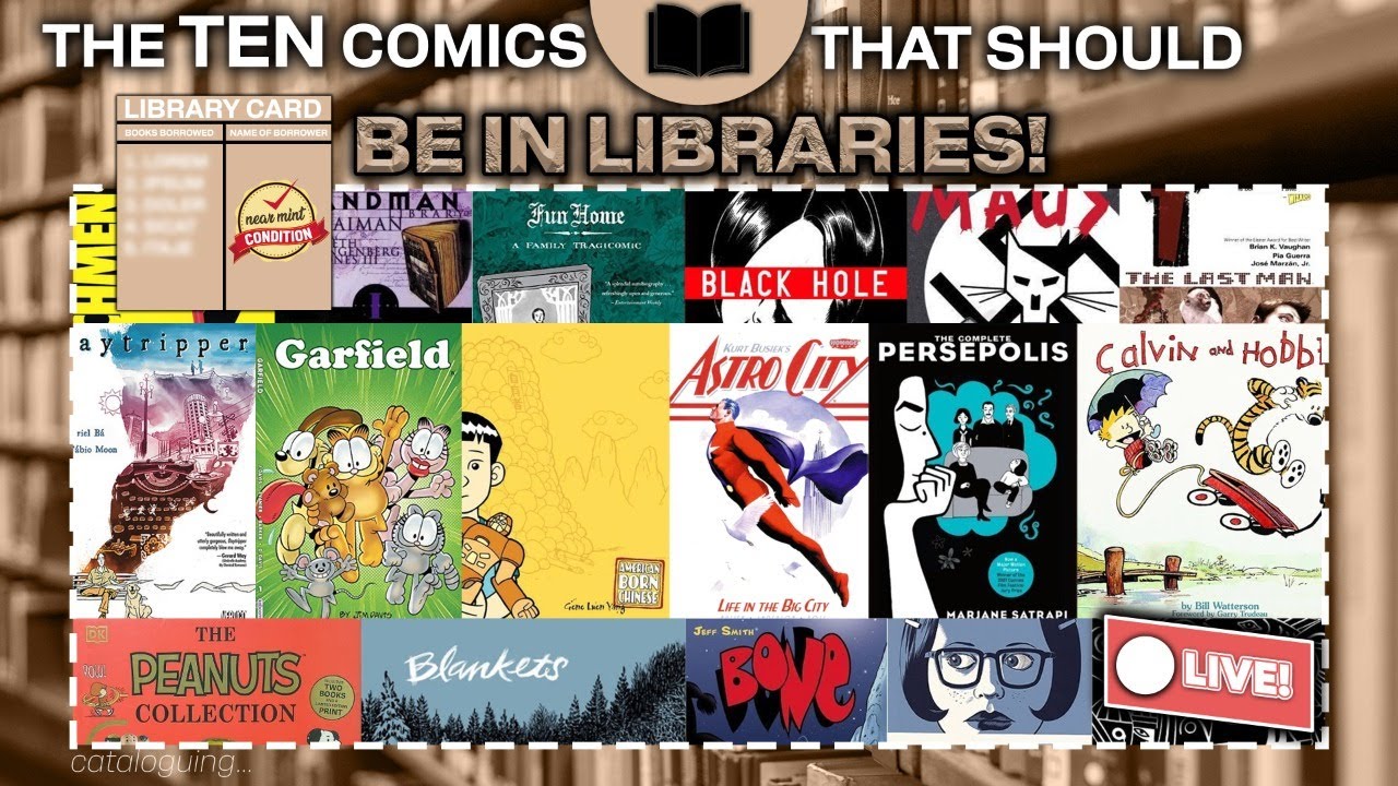 the-ten-graphic-novels-every-public-library-should-have-debate-youtube
