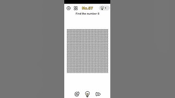 Brain Out Level 57 | Find The Number 8.Game Charger