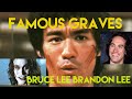 The Graves of Bruce and Brandon Lee | John Nordstrom Grave | Lake View Cemetery Seattle