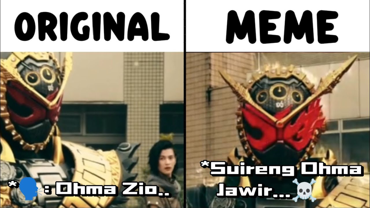 Dubbing meme vs original