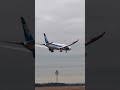 ANA 787 with major wing flex at Dulles #b787 #planespotting