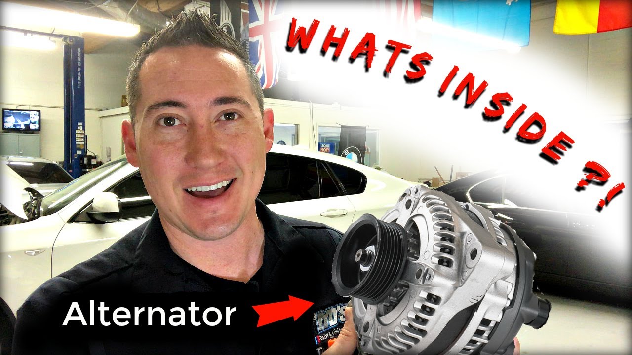What's inside an alternator YouTube