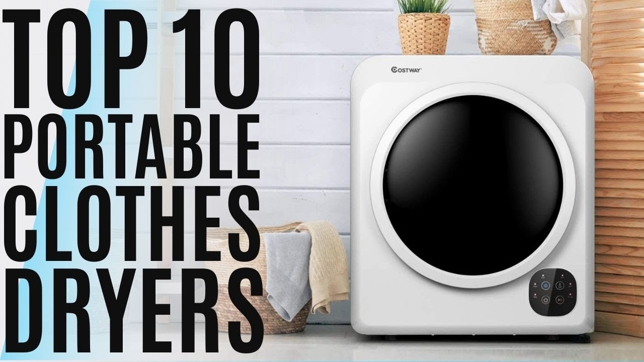 Top 10: Best Portable Clothes Dryers of 2022 / Electric Compact Laundry  Dryer 
