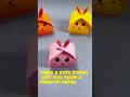 cute bunny craft #viral #diy #viralvideo #subscribe #shortvideo #shortvideo #subscribe #newyoutuber
