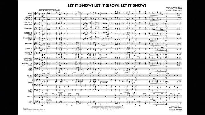 Let It Snow! Let It Snow! Let It Snow! arranged by...