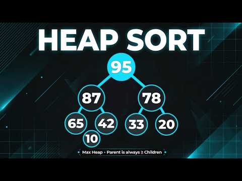 How Heap Sort Actually Works (With Visuals)