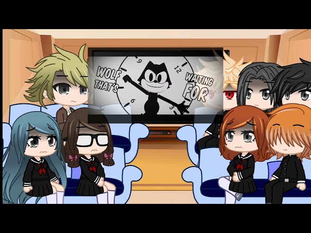 💚Izukus Past Classmates and Teacher react to Cartoon Cat Run Away🖤 / Part 3 of MHA reaction series 😁 class=