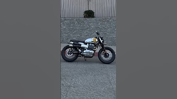 Desert Style Scrambler Interceptor 650 Custom Build #interceptor650 #re650 #custombike #motorcycle