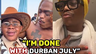 Somizi Explains Why This Was His LAST Durban  July | Full Behind The Scenes 2026 Story!