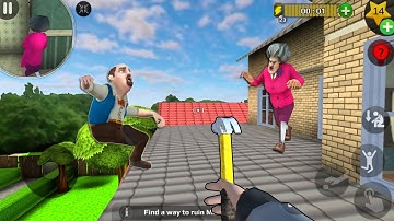 Scary Teacher 3D_New updater-New fun video everyday , gameplay walkthrough  part 275 ( android, ios)