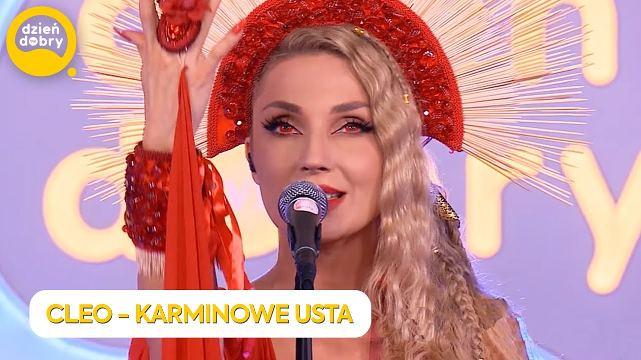 CLEO - KARMINOWE USTA | Dzień Dobry TVN
