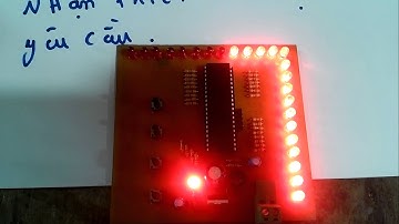 Điều khiển 24 LED đơn ATMega16.