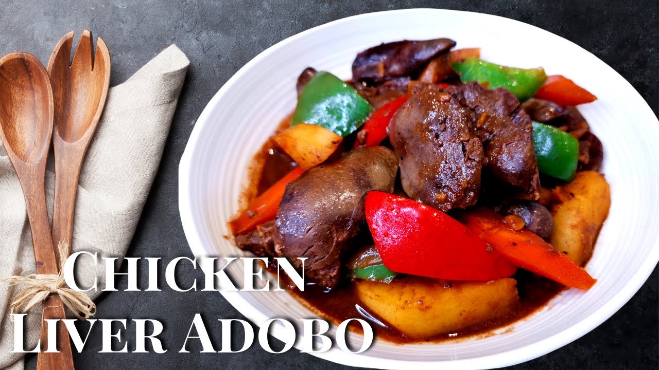 How to cook Chicken Liver Adobo | Ready in 15-20 minutes | rizzsqusina ...
