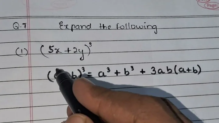 EXPAND THE FOLLOWING (5x + 2y )³ || (3x - 2y)³ || USE FORMULA (A+B)³ = A³ + B³ + 3AB(A+B)