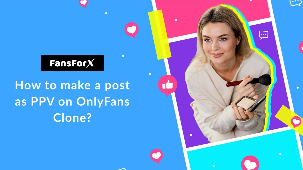 How to make a post as PPV on OnlyFans Clone? - YouTube