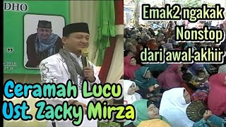 Ceramah Lucu Ustad Zacky Mirza |  Tausiah