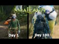 I spent 100 days as a tiny personheres what happened smalland survive the wilds