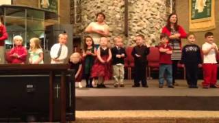 Addie's Christmas Program 2013