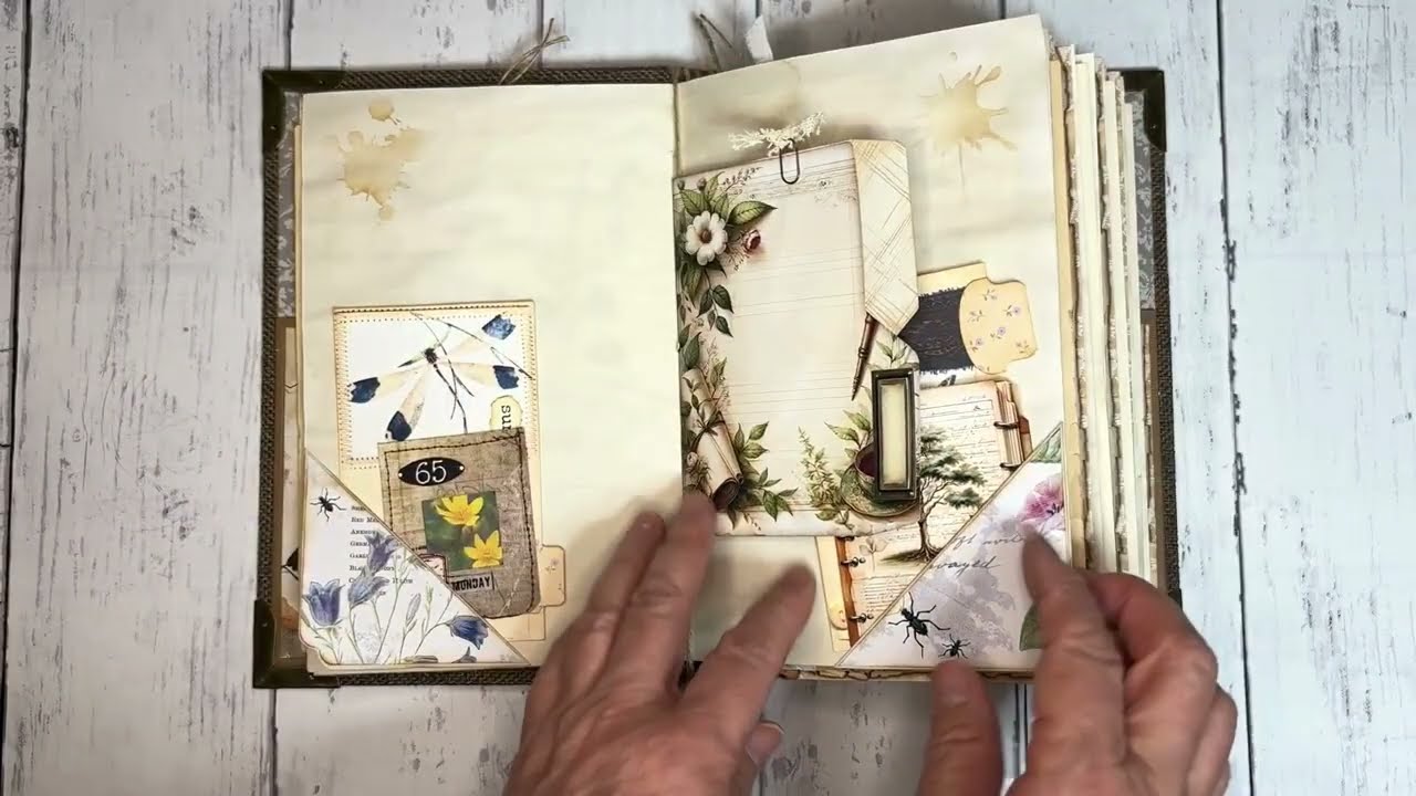 772 Field Notes Junk Journal (Flip through) ご紹介動画 - YouTube
