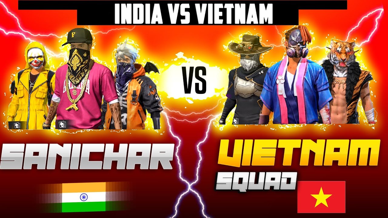 NONSTOP GAMING OP REACTION ||1 INDIAN PC VS 4 VIETNAM PC PLAYER